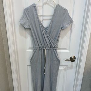 Marine Layer blue/white XS jumpsuit
